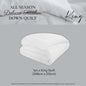 Jean Perry Season Deluxe Feather Down White Quilt