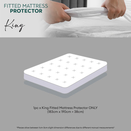 Ann Taylor Fitted Mattress Protector - 25cm