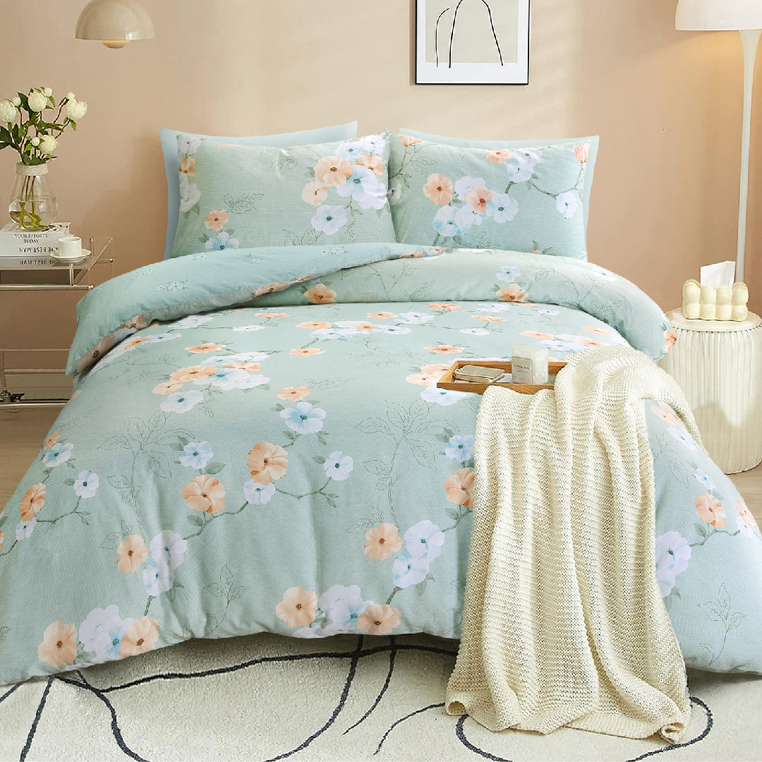 Jean Perry Marino Comforter Set - 100% Combed Cotton Sateen 950TC (Queen/King) B4 B5