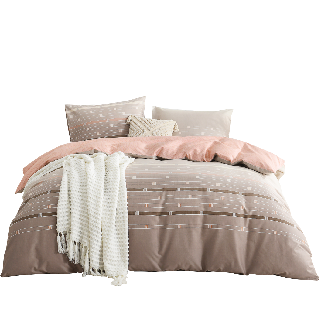 Jean Perry Dallas Quilt Cover Set | COTTON USA™ 1100TC