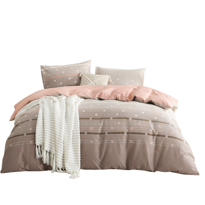 Jean Perry Dallas Quilt Cover Set | COTTON USA™ 1100TC