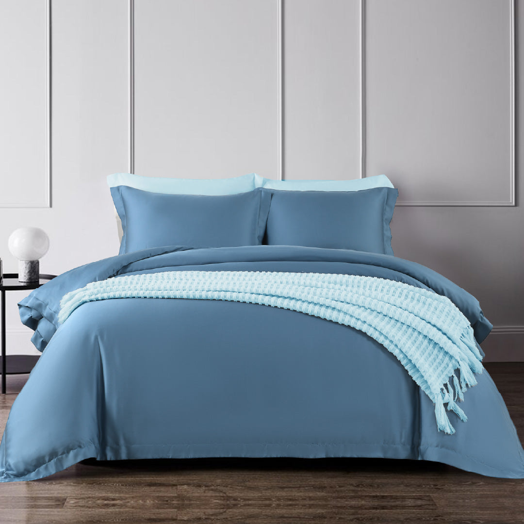 Louis Casa TENCEL™ Benevento Quilt Cover Set | 100% Tencel™ Lyocell 1400TC