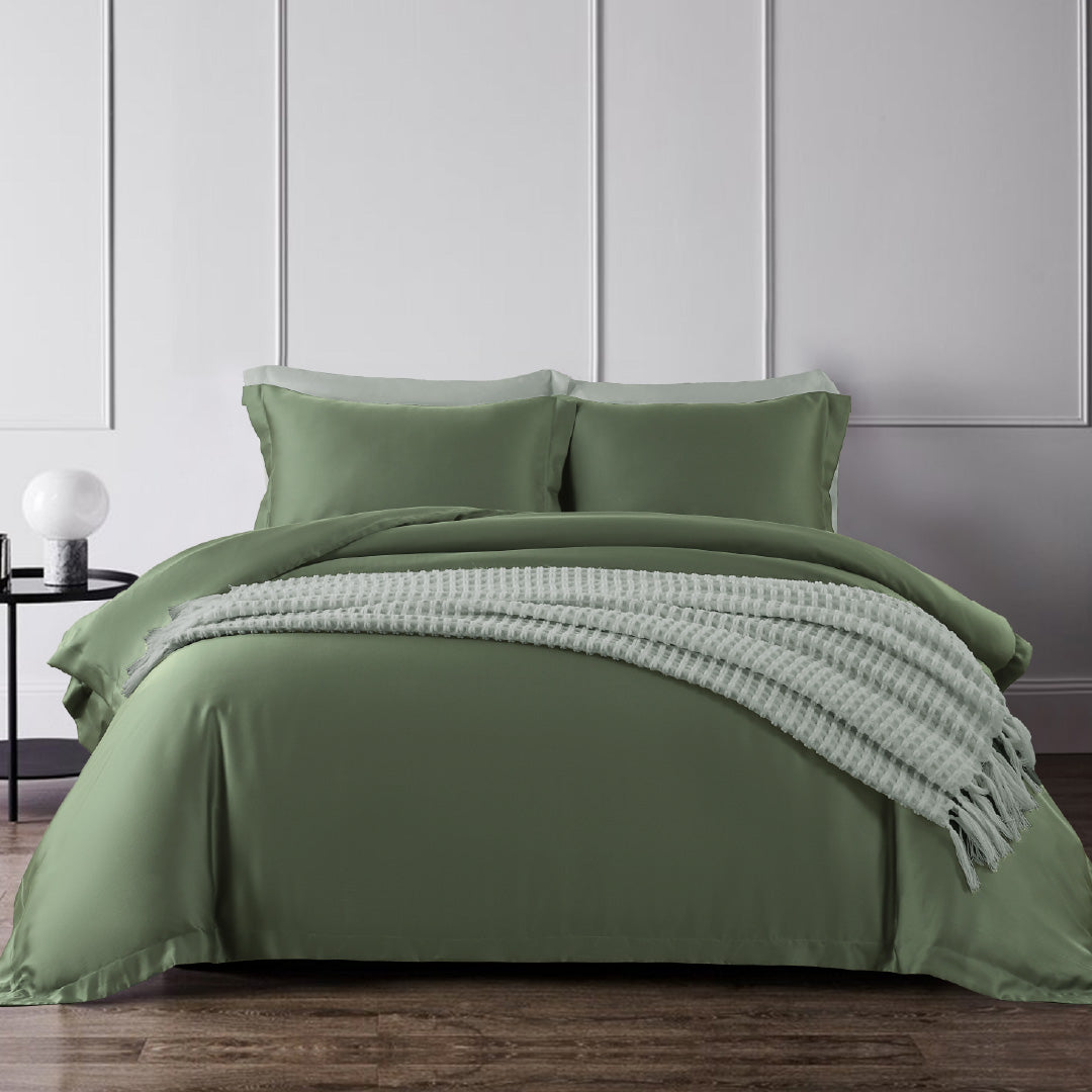 Louis Casa TENCEL™ Benevento Quilt Cover Set | 100% Tencel™ Lyocell 1400TC