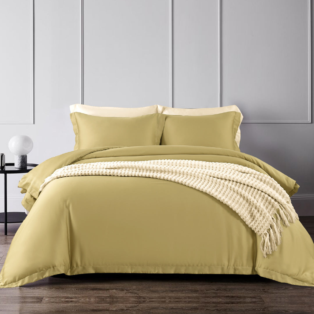 Louis Casa TENCEL™ Benevento Quilt Cover Set | 100% Tencel™ Lyocell 1400TC