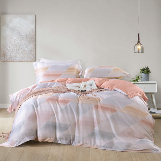 Jean Perry TENCEL™ Alexine Quilt Cover Set | 100% TENCEL™  1200TC