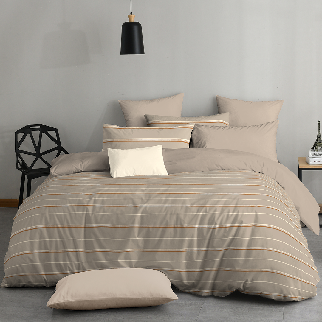 Novelle Pure Cotton Fitted Bedsheet Set | 100% Cotton 950TC