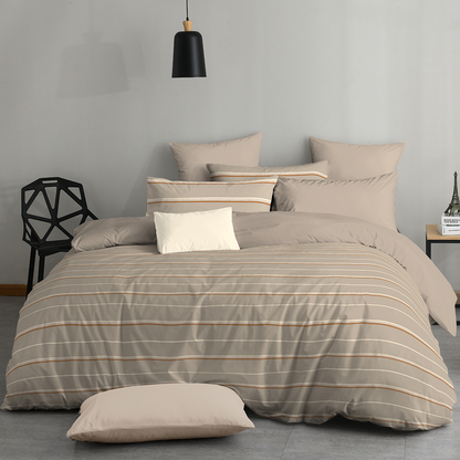 Novelle Pure Cotton Fitted Bedsheet Set | 100% Cotton 950TC