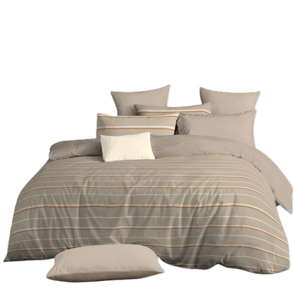 Novelle Pure Cotton Fitted Bedsheet Set | 100% Cotton 950TC