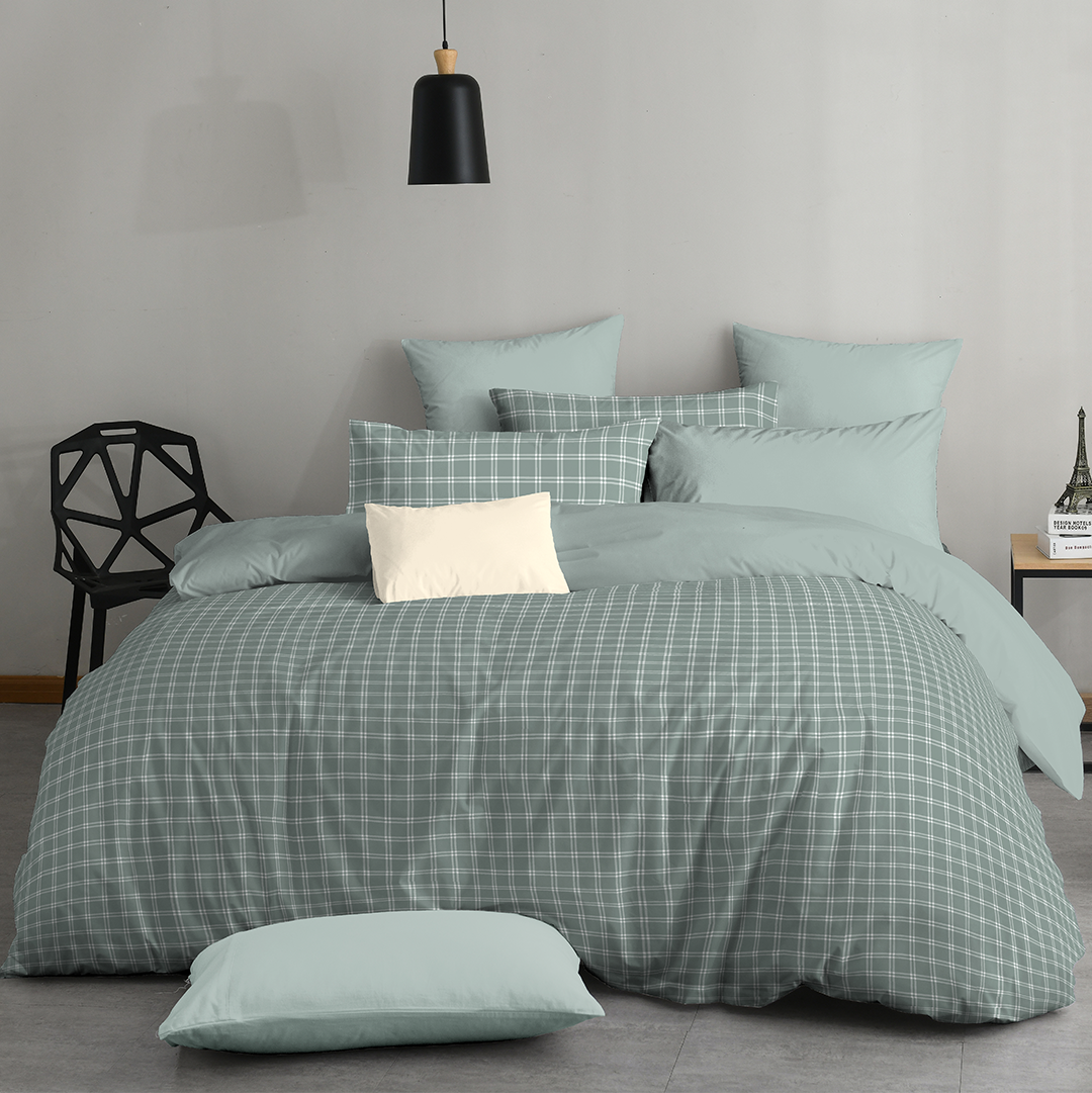 Novelle Pure Cotton Fitted Bedsheet Set | 100% Cotton 950TC