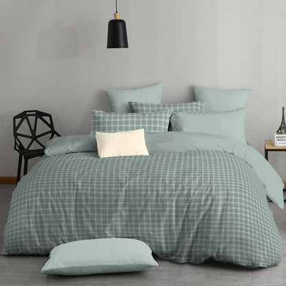 Novelle Pure Cotton Fitted Bedsheet Set | 100% Cotton 950TC