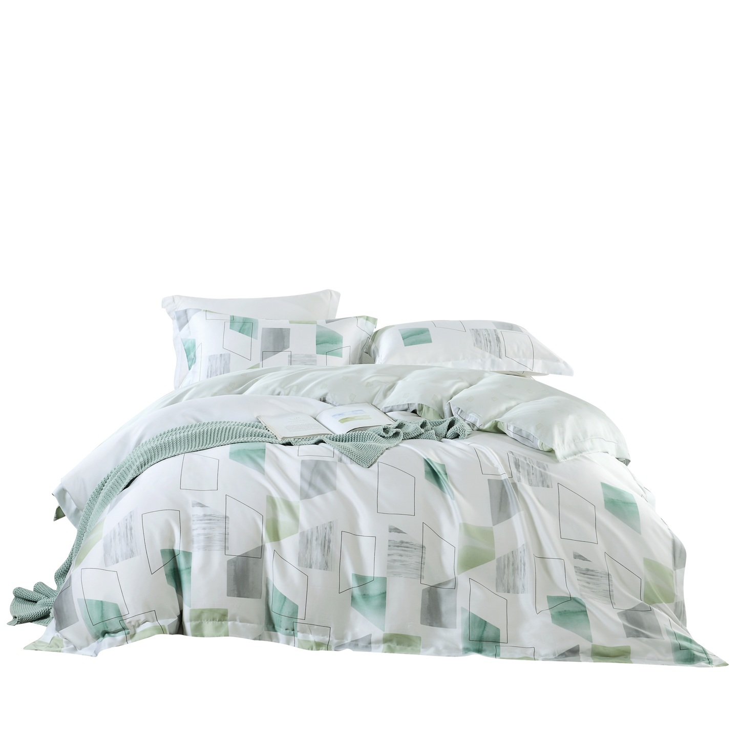 Jean Perry TENCEL™ Alexine Quilt Cover Set | 100% TENCEL™  1200TC