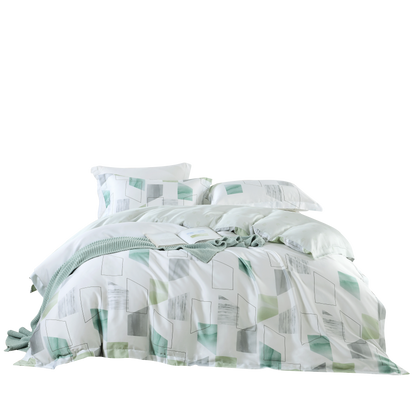 Jean Perry TENCEL™ Alexine Quilt Cover Set | 100% TENCEL™  1200TC