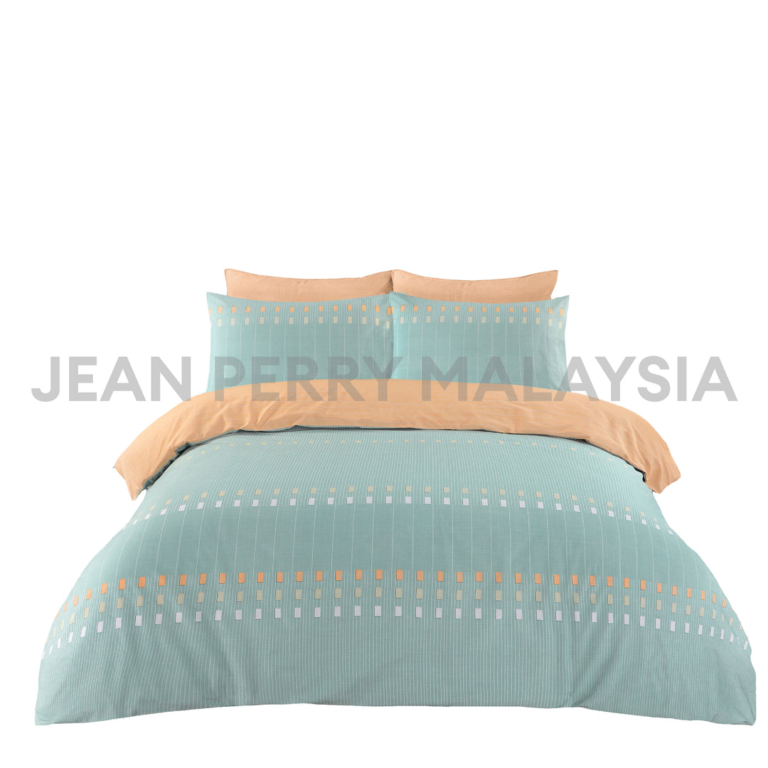 Jean Perry Montana Comforter Set [100% Combed Cotton Sateen] - 40cm