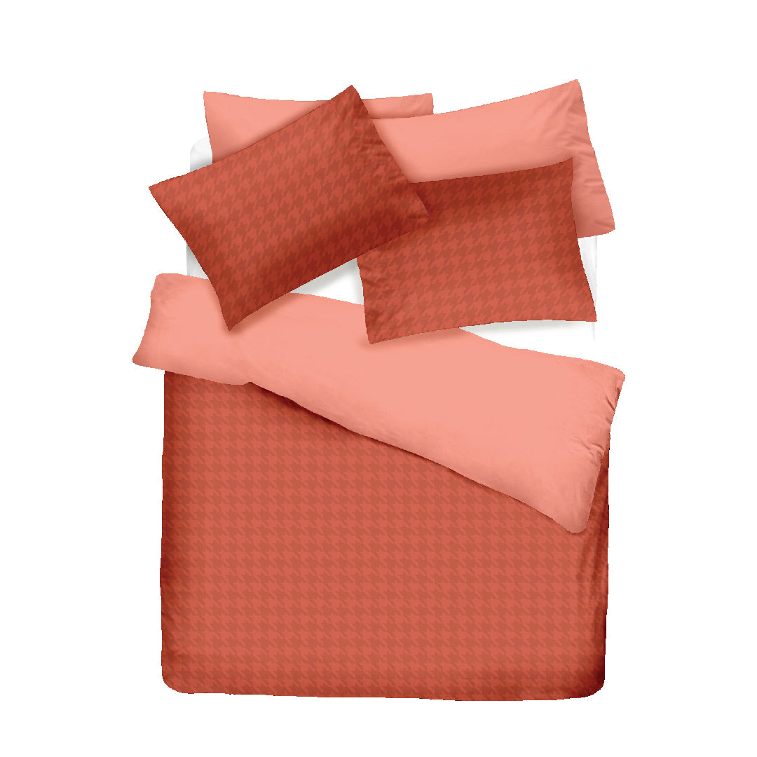 Novelle Super Soft Yarn Avenue Fitted Bedsheet Set - 650TC