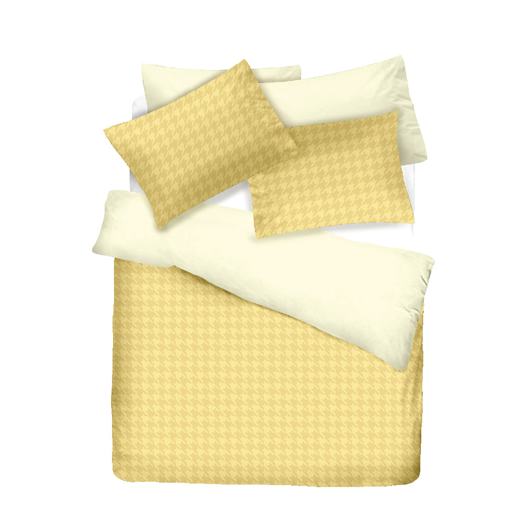 Novelle Super Soft Yarn Avenue Fitted Bedsheet Set - 650TC