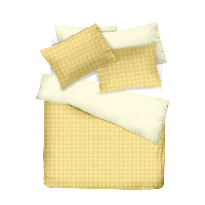 Novelle Super Soft Yarn Avenue Fitted Bedsheet Set - 650TC