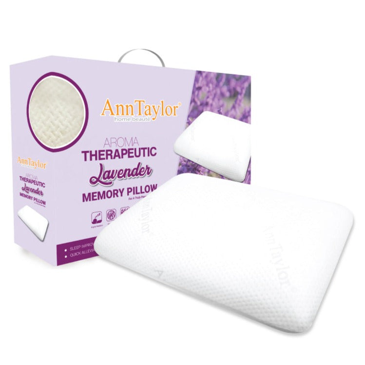 Ann Taylor Aroma Therapeutic Lavender Memory Pillow