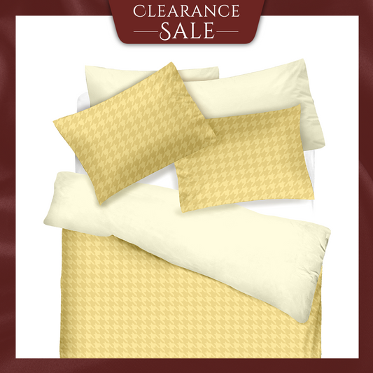 Novelle Super Soft Yarn Avenue Fitted Bedsheet Set - 650TC