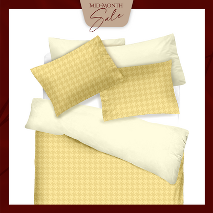 Novelle Avenue Fitted Bedsheet Set -  Super Soft Yarn 650TC (Queen/ King)