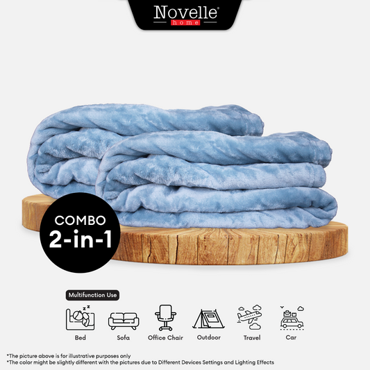 [BUNDLE DEAL 2@RM88] Novelle French Flannel Blanket