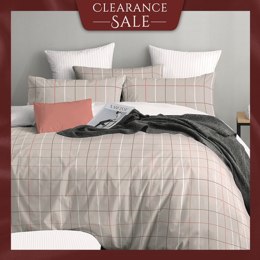Novelle 100% Cotton Pure Cotton Fitted Bedsheet Set - 950TC B5