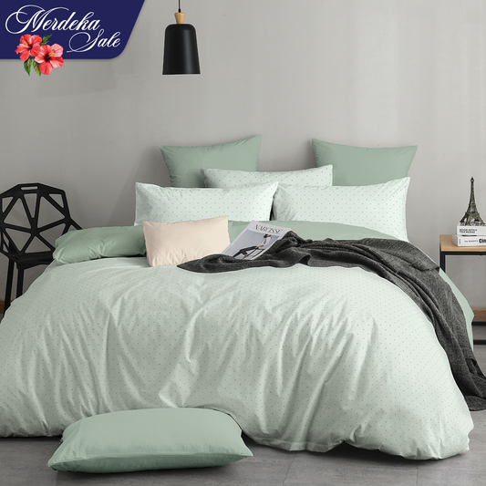 Novelle Pure Cotton Fitted Bedsheet Set - 100% Cotton (Super Single/Queen/King) B4/5/7