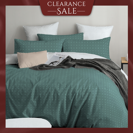 Novelle 100% Cotton Pure Cotton Fitted Bedsheet Set - 950TC B4