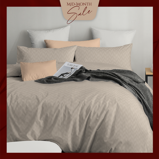 Novelle Cotton Non-Iron Room Inspo Comforter Set -  900TC