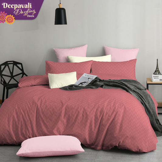 Novelle Room Inspo Fitted Bedsheet Set -  Cotton Non-Iron 900TC (Super Single/ Queen/ King)
