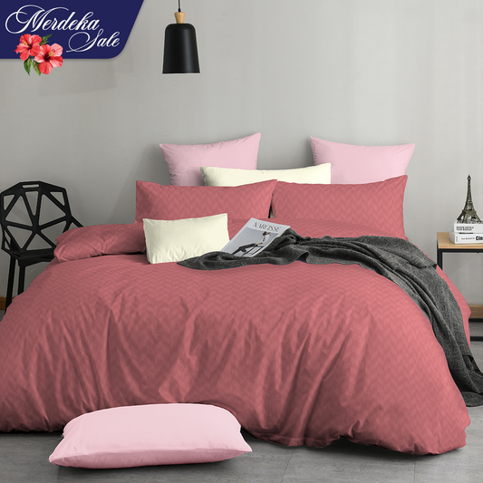 Novelle Room Inspo Fitted Bedsheet Set -  Cotton Non-Iron 900TC (Super Single/ Queen/ King)
