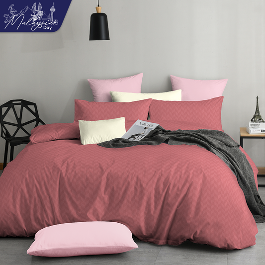 Novelle Room Inspo Fitted Bedsheet Set -  Cotton Non-Iron 900TC (Super Single/ Queen/ King)