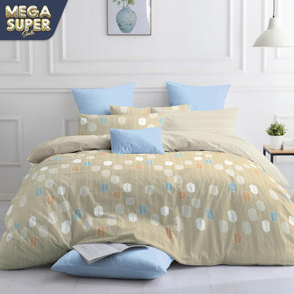 Novelle Serene Fitted Bedsheet Set - Cotton Non-Iron (Single/Queen/King) B4