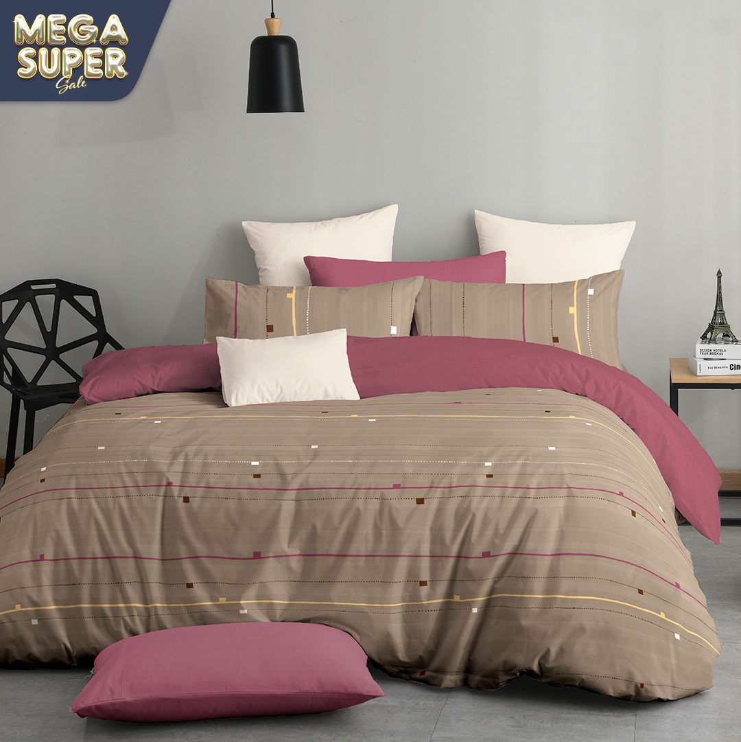 Novelle Serene Fitted Bedsheet Set - Cotton Non-Iron (Single/Queen/King) B2/B3