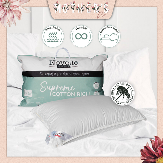 Novelle Supreme Cotton Rich Pillow