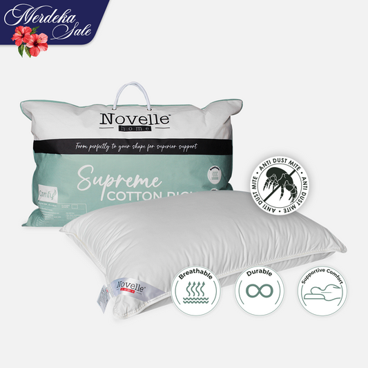 Novelle Supreme Cotton Rich Pillow