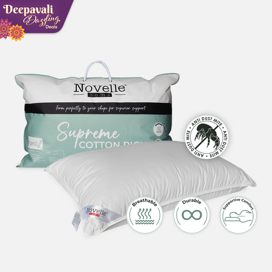 Novelle Supreme Cotton Rich Pillow