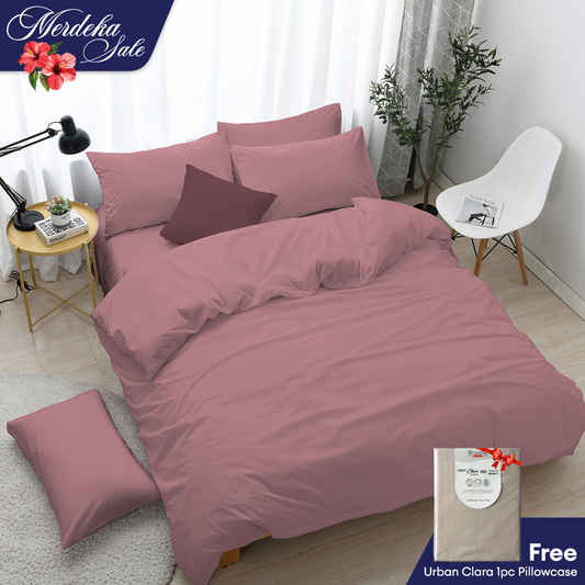Novelle Urban Clara Fitted Bedsheet Set - Super Soft Yarn  850TC (Single/ Queen/ King)
