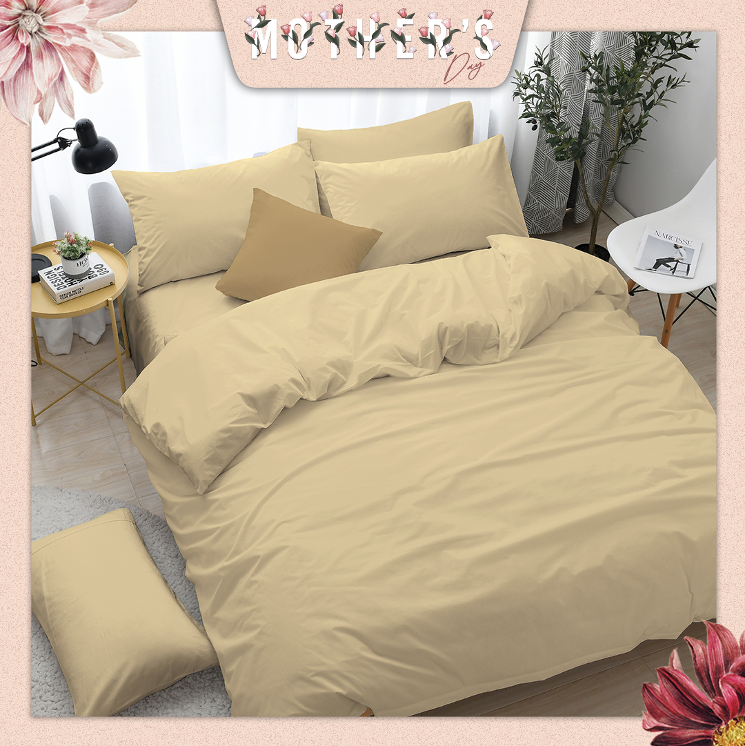 Novelle Super Soft Yarn Urban Clara Fitted Bedsheet Set - 850TC