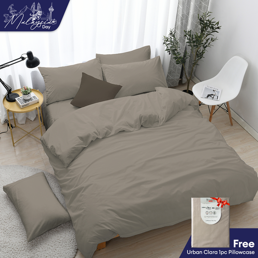 Novelle Urban Clara Comforter Set -  Super Soft Yarn 850TC (Super Single/ Queen/ King)