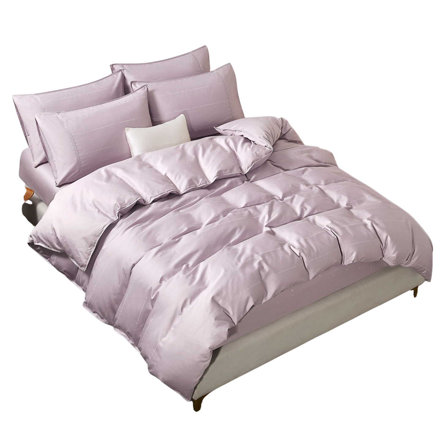 Jean Perry Clino Quilt Cover Set | 100% Combed Cotton Sateen  1200TC