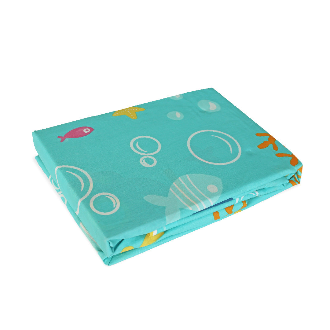 Ann Taylor Cotton Non-Iron Playful Fitted Bedsheet Set  - 900TC