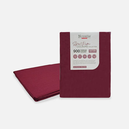 Novelle Cotton Non-Iron Spectrum Colours 2 pcs Pillow Case - 900TC B8
