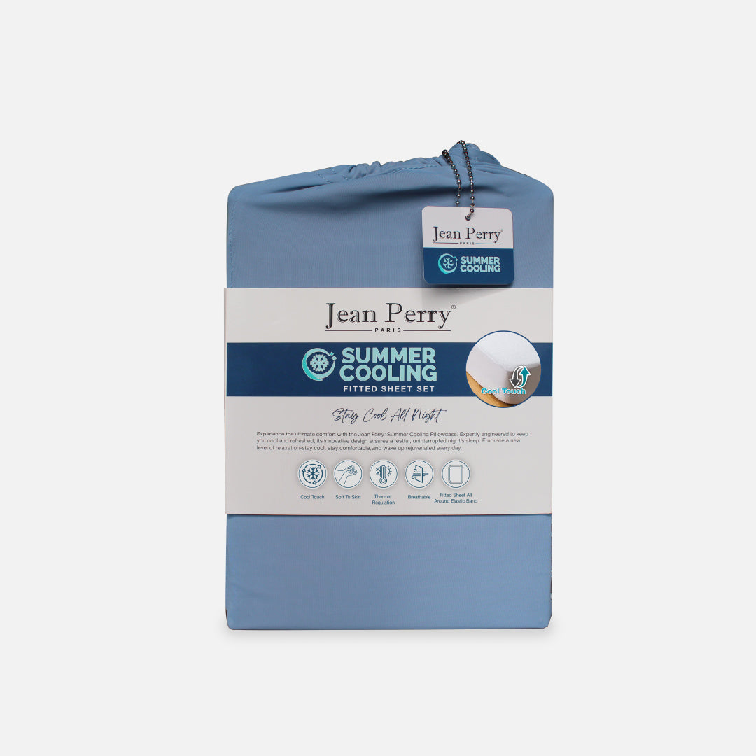 Jean Perry Summer Cooling Bedsheet Set - (Single/ Queen/ King)