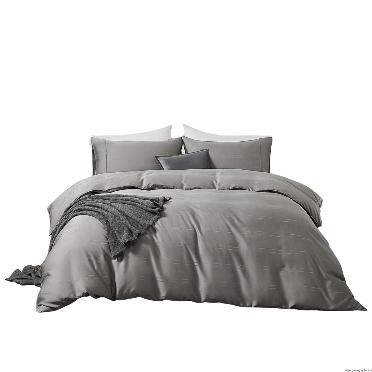 Jean Perry EcoSilk® Molise Fitted Bedsheet Set | 100% Natural Plant Fiber 1230TC