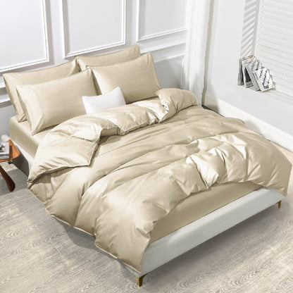 Jean Perry 100% Combed Cotton Sateen Clino Fitted Bedsheet Set B3- 1200TC
