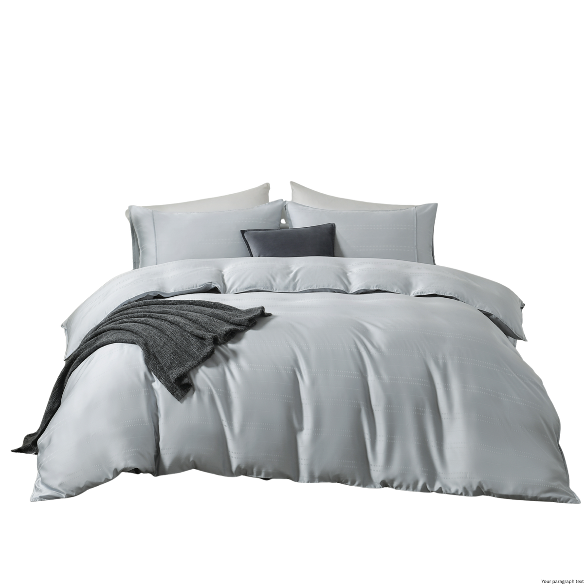 Jean Perry EcoSilk® Molise Fitted Bedsheet Set | 100% Natural Plant Fiber 1230TC