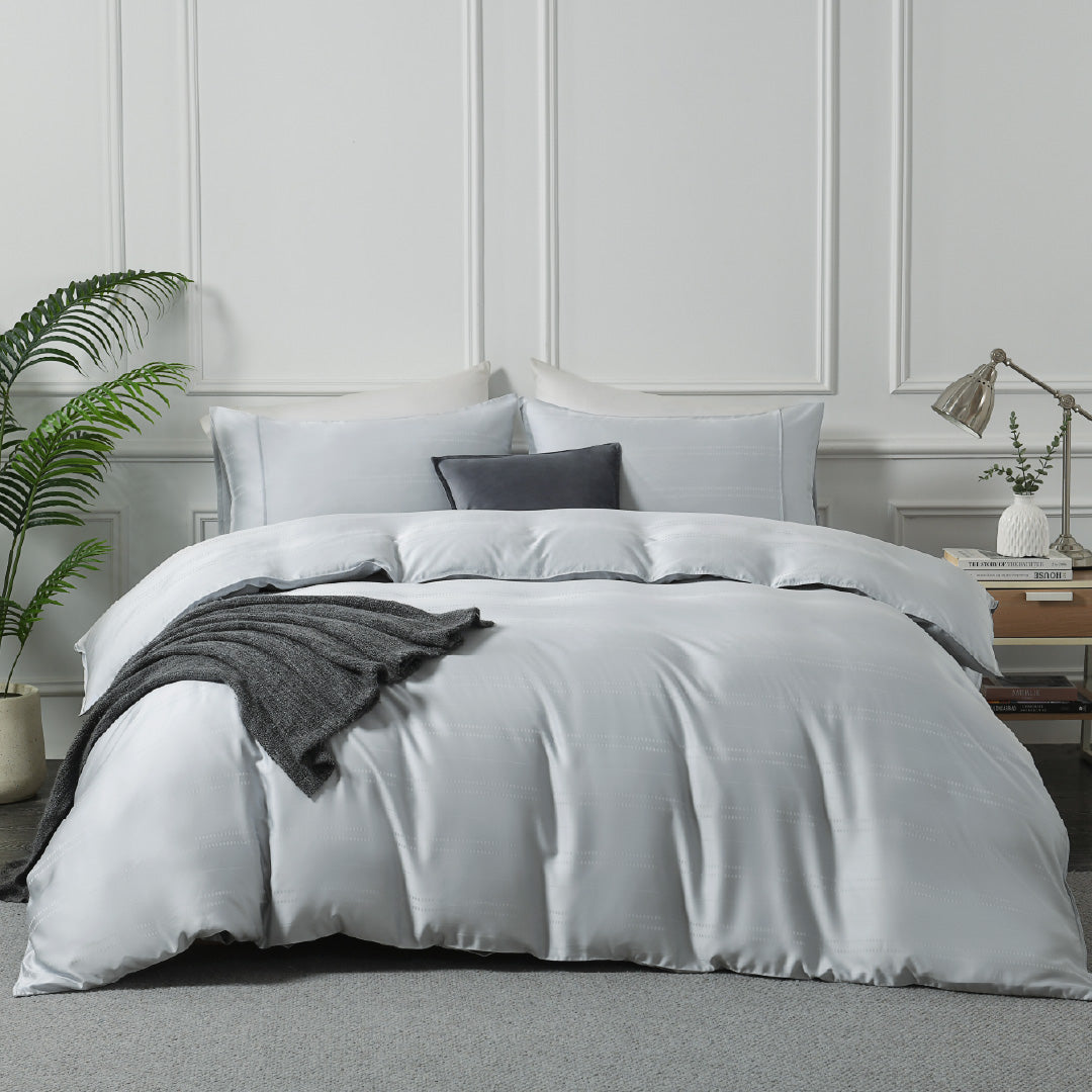 Jean Perry EcoSilk® Molise Fitted Bedsheet Set | 100% Natural Plant Fiber 1230TC