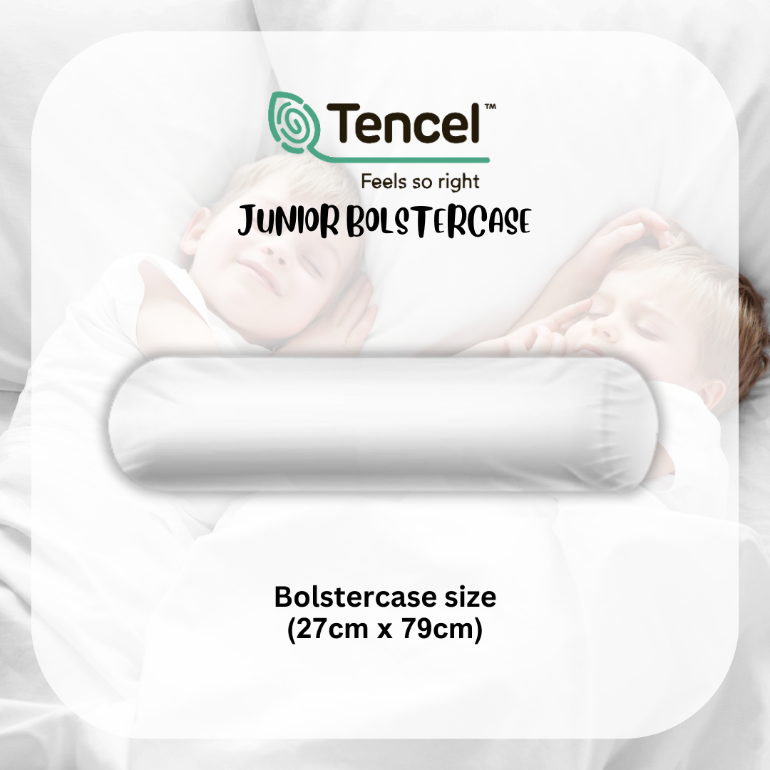 Jean Perry Tencel 1pc Junior Bolstercase (KID'S size) - Tencel 1200TC