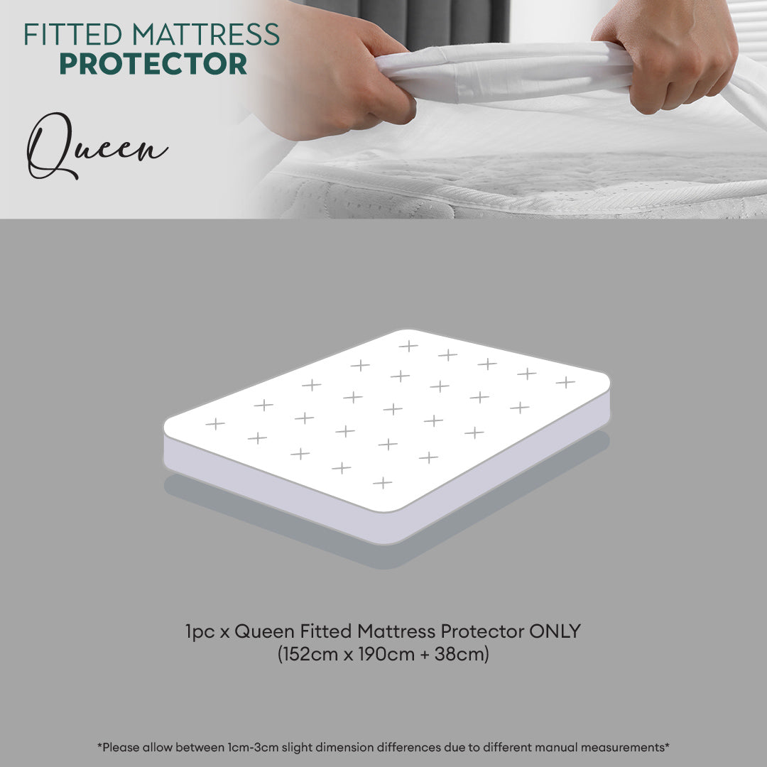 Ann Taylor Fitted Mattress Protector - 25cm