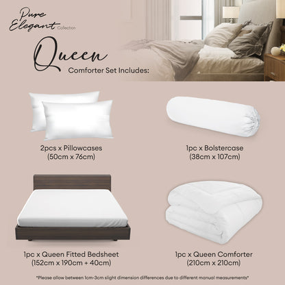 Ann Taylor Bamboo Pure Elegant Comforter Set - 100% Pure Bamboo